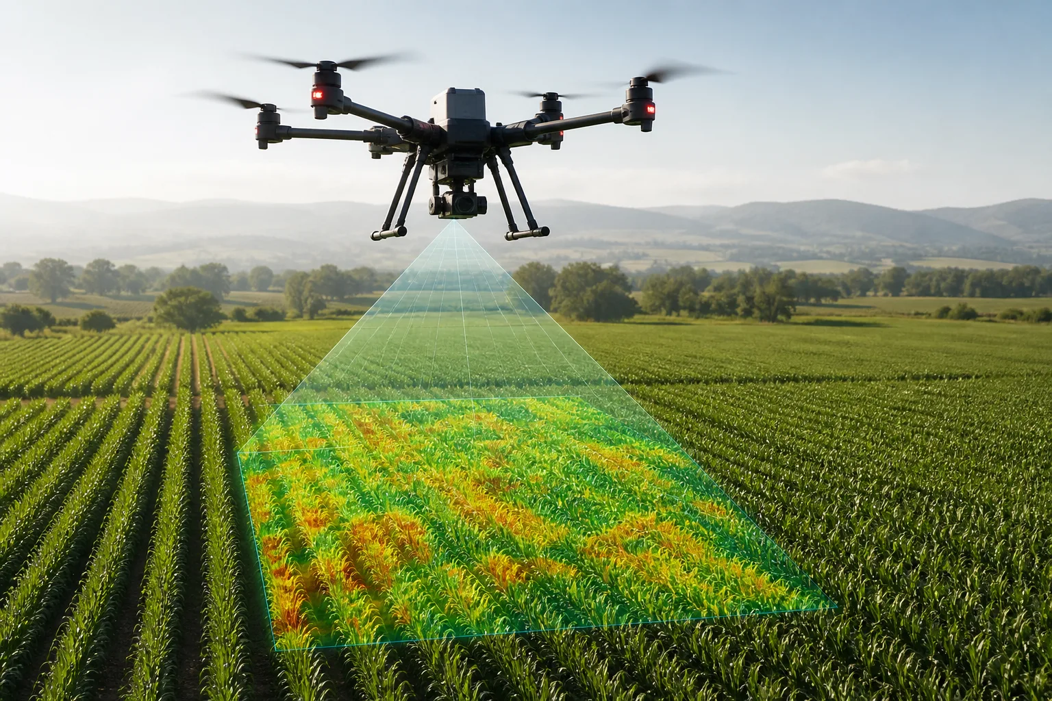 CITA Deploys Multispectral Drones for Early Crop Stress Detection